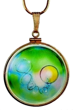 Gold DNA Pendant
